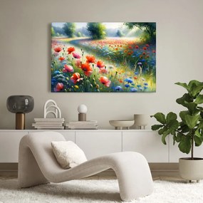 Quadro su tela – Magia del mattino estivo sul prato