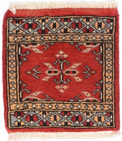 Bokhara Tappeto 30 x 30 (Pakistan) Annodato A Mano