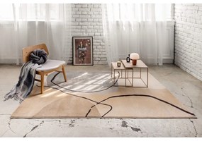 Tappeto beige 120x180 cm Abstracta - Bonami Selection