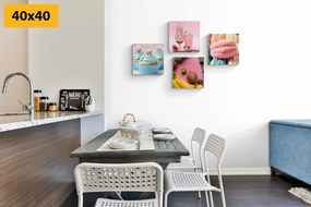 Set di quadri – Per gli amanti dei dolci