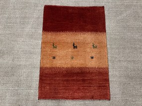 Gabbeh Tappeto 60x90 (Iran) Annodato A Mano