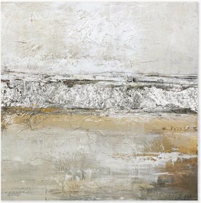Quadro su tela dipinto a mano Low Limit Silver