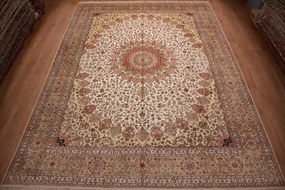 Hereke Tappeto orientale 430x310 (Cina) Annodato A Mano