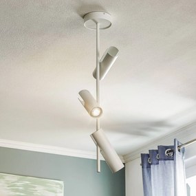 SIGMA Faretto da soffitto Leda 3, 3 luci, bianco