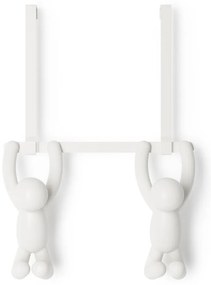 Appendiabiti in plastica bianca 22 cm Buddy - Umbra
