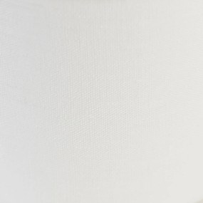 Paralume in cotone bianco | 18/18/14