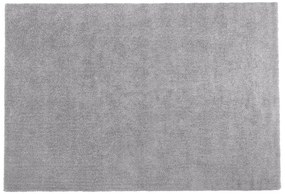 Tappeto shaggy grigio chiaro 140 x 200 cm DEMRE Beliani