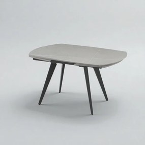 Tavolo Almor 130-190x80 allungabile piano marmo Grigio