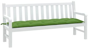 Cuscino Panca Da Giardino Verde Mélange 180x50x7 Cm İn Tessuto /