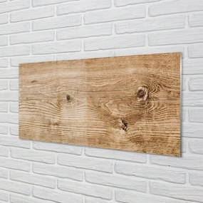 Quadro su vetro Venature del legno delle tavole 100x50 cm