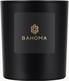 Candela profumata fatta a mano Obsidian (patchouli, muschio)