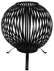 Braciere A Sfera İn Acciaio Al Carbonio Nero Ff400 /