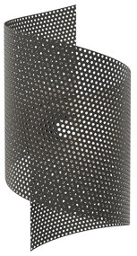 Applique Moderna Baldr 1 Luce Nera