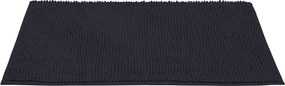 Tappetino per il bagno blu scuro in tessuto 50x80 cm Chenille – Allstar