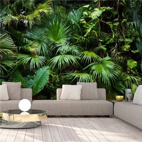 Fotomurale  Sunny Jungle  Colore Verde, Dimensioni e Misure 150x105