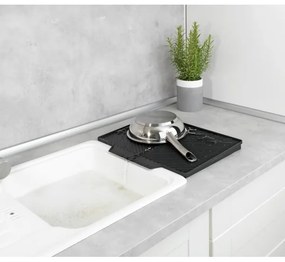 WENKO 54771100 - Scolapiatti NELIA 34x40 cm nero