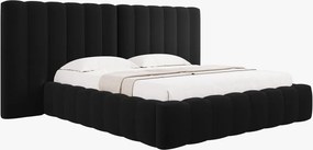 Letto Kelp T in velluto - 180x200 cm