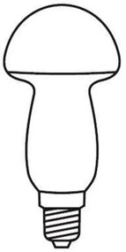 Catena natalizia TOADSTOOL 12xE10 10,7m bianco caldo