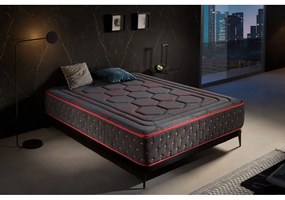 Materasso in schiuma bifacciale duro/medio duro 120x200 cm Hexaflex Moon - Moonia