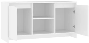 Mobile porta tv bianco 102x37,5x52,5 cm in truciolato