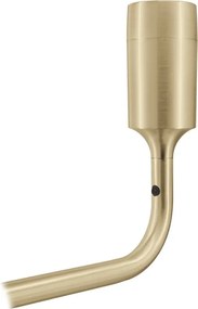 Lampada da parete color ottone in metallo senza paralume Santé – UMAGE