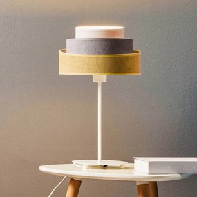Duolla Lampada da tavolo Pastell Trio senape/grigio/grigio chiaro H 50 cm