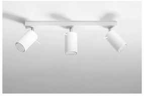 Plafoniera bianca Etna - Sollux