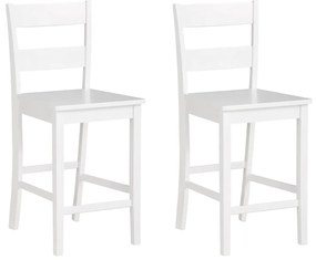 Sgabello da bar in legno di pino bianco (altezza seduta 60 cm) Torpedo - Støraa