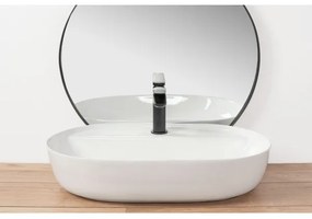 REA-U7900 - Lavabo da appoggio AURA 40,5x60,5 cm ceramica/bianco lucido