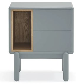 Comodino grigio-blu Corvo - Teulat