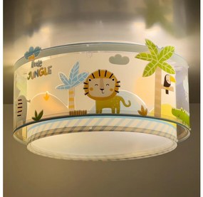 Dalber 76116 - Plafoniera per bambini JUNGLE 2xE27/15W/230V