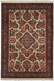 Sarouk Tappeto orientale 130x190 Beige (Indian) Annodato A Mano