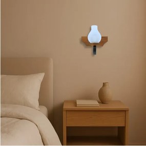 Applique VELA 1xE14/40W/230V faggio