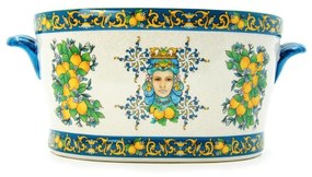 Vaso Decorativo Ovale grande "Profumo di Sicilia" - Royal Family