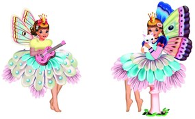 Fogli con decalcomanie - fate