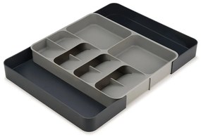 Organizzatore per cassetti da cucina grigio DrawerStore - Joseph Joseph