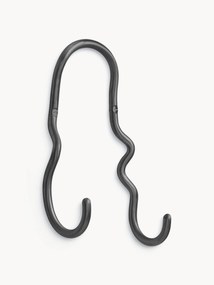 Gancio da parete fatto a mano in ottone Curvature