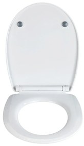 Sedile per wc con chiusura automatica 36,5 x 45 cm Boat - Wenko