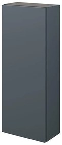 Pensile bagno Neo grigio scuro SENSEA, 1 anta apertura da sinistra P 17 x L 30 x H 75 cm