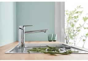 GROHE 31693000 - Miscelatore da cucina BAUEDGE 193 mm, cromo lucido