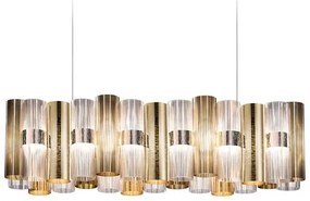 La Lollo Linear 100 Lampada a Sospensione Gold - Slamp