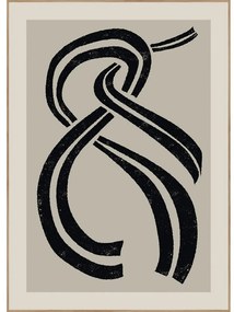 Dipinto 70x100 cm Two Cords - Malerifabrikken