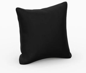 Cuscino in velluto nero per divano componibile Rome Velvet - Cosmopolitan Design