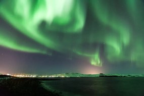 Carta da parati – Straordinaria luce verde