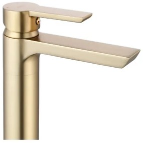 REA-B6412 - Miscelatore per lavabo ARGUS 28,5 cm, finitura oro spazzolata