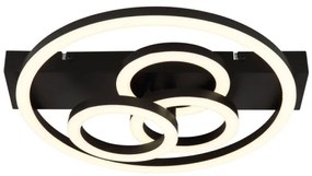 Globo 48040-40 - Lampada da soffitto LED dimmerabile DARRYL I 40W/230V, misure 35x33 cm + telecomando