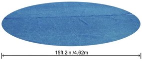 Telo Termico Di Copertura Per Piscine Tonde "Steel Frame" - ø cm.462 per piscine ø cm.488 (art.58253)
