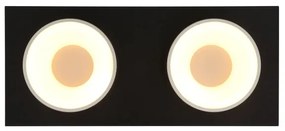 Globo 56964-2 - Plafoniera LED RAYMOND LED/24W/230V 3000K 46x20 cm ottone