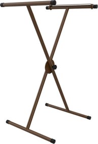 Gamba per mobili a X regolabile STEELMI Ibex in acciaio marrone lucido L 60 x P 58 x H max 110 cm