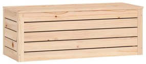 Contenitore portaoggetti 89x36,5x33 cm legno massello pino